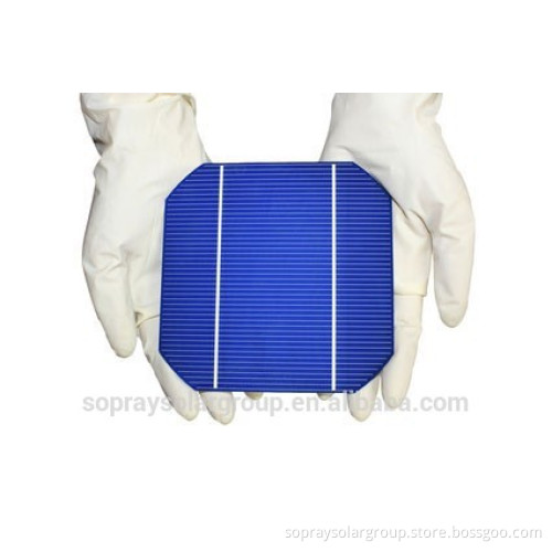 Competitive price pure color solar cells 6x6 mono solar cell